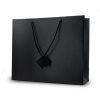 Black Paper Shopping Bag