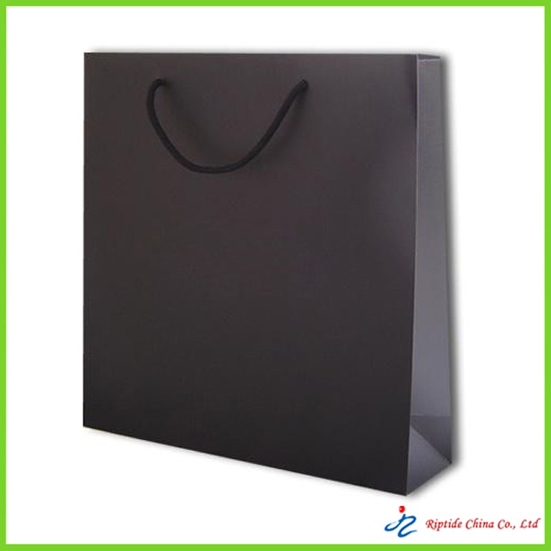 210gsm white card paper bag