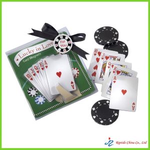 paper promotional playing cards