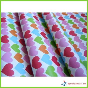 Printed gift wrapping paper