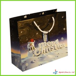 paper christmas bag