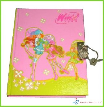 Hardcover Diary with lock