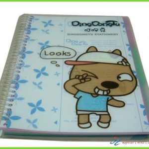 pp cover spiral notebook