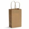Food Service Kraft Carrier Bags-kraft bag-food bag