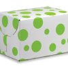 Art Paper Gift Box with Citrus Dots