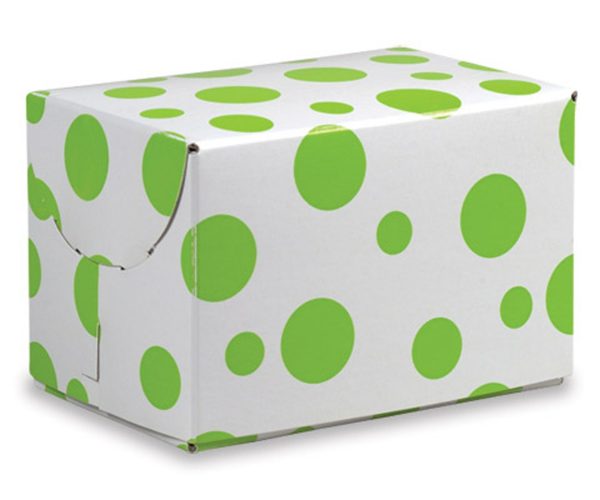Art Paper Gift Box with Citrus Dots