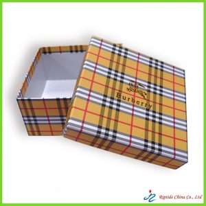 two pieces striped box