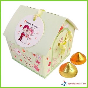 Green Love U Candy Paper Box