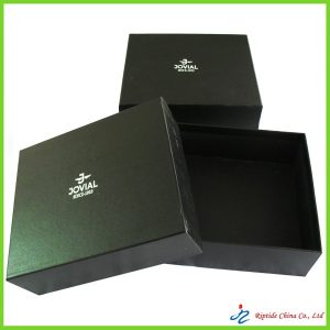 cardboard+leatherette gift boxes with lid
