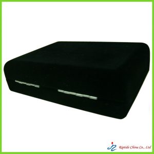 black velvet covered jewelry boxes