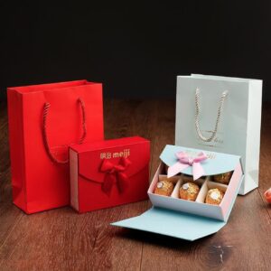Are there options for customizing the shape or structure of these gift boxes?