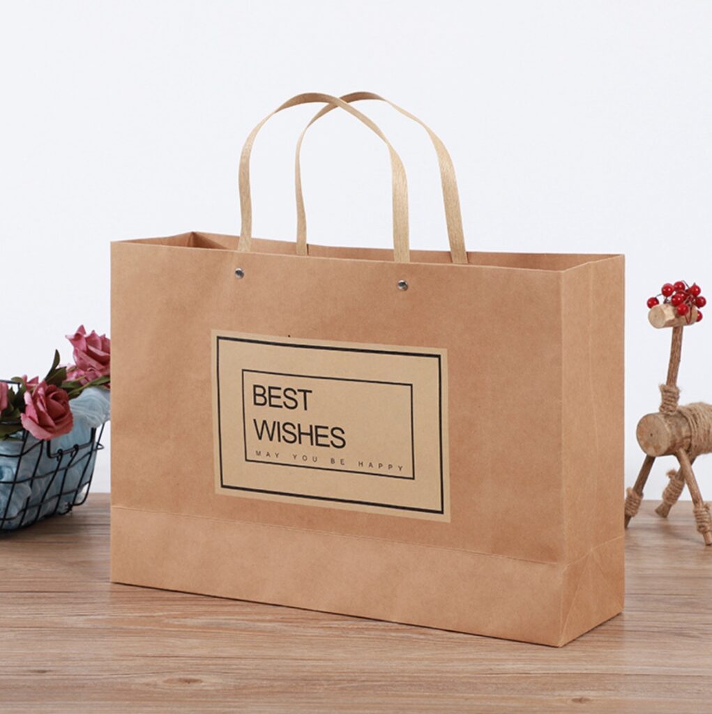 Sustainable sales paper bags