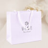 litchi textured paper bag 1